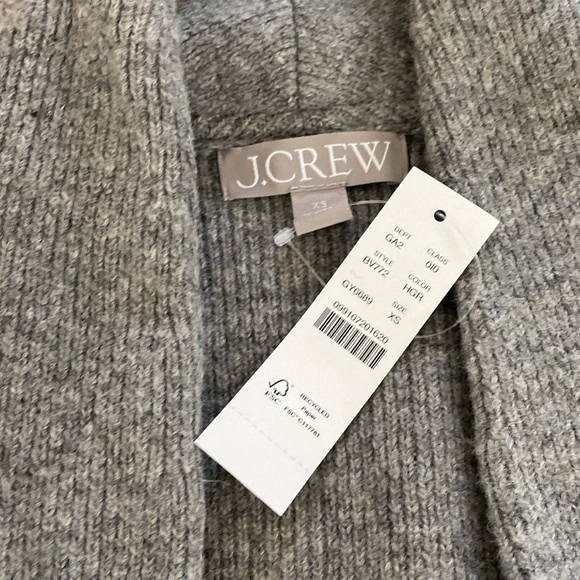 J.Crew Cocoon Sweater Blazer in Gray - Picture 8 of 9